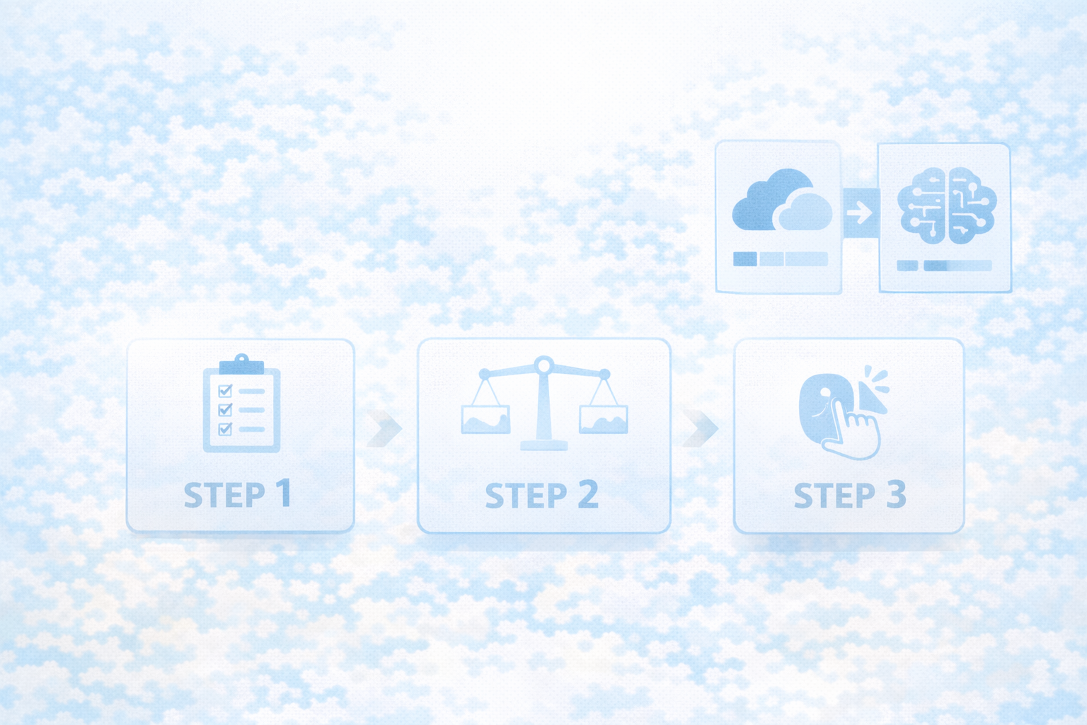 3ステップのイメージ